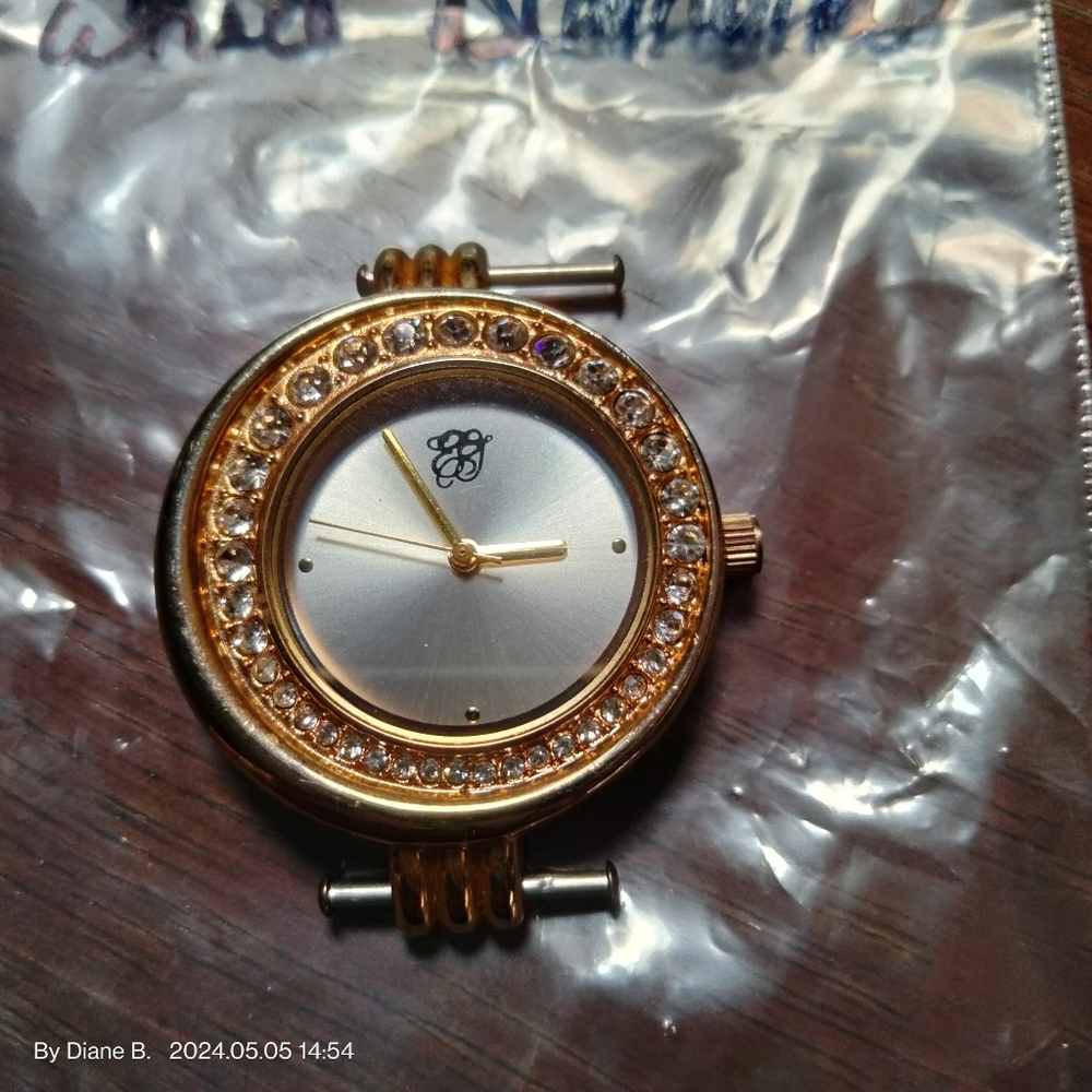 Elizabeth Taylor White Diamond Watch W/O a Band